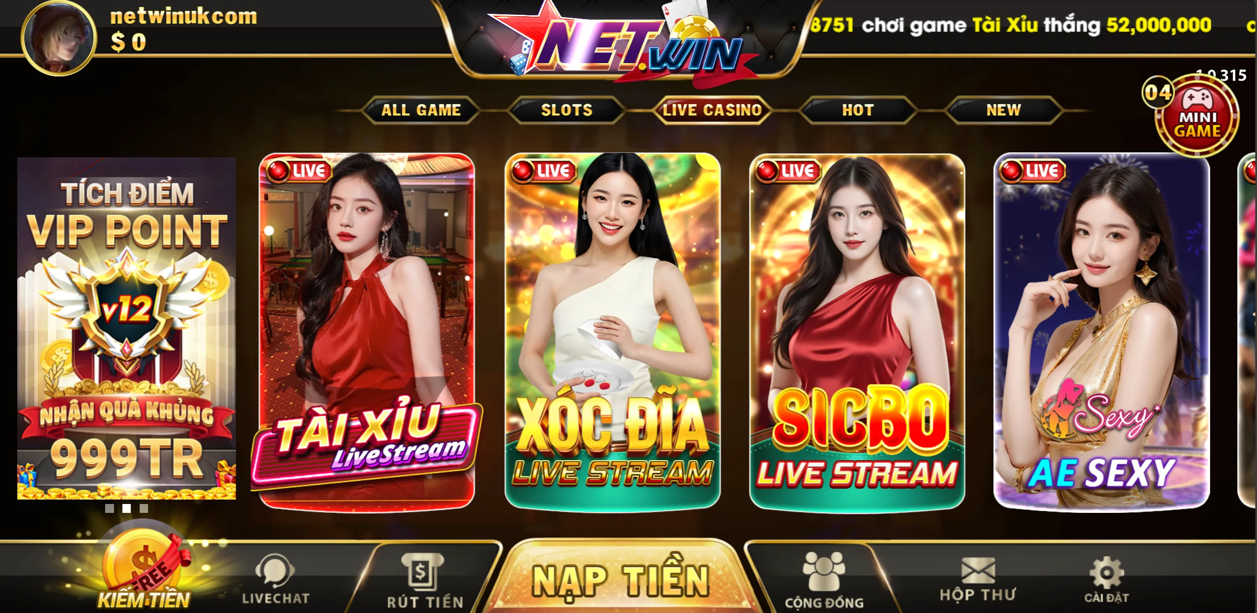 netwin live casino