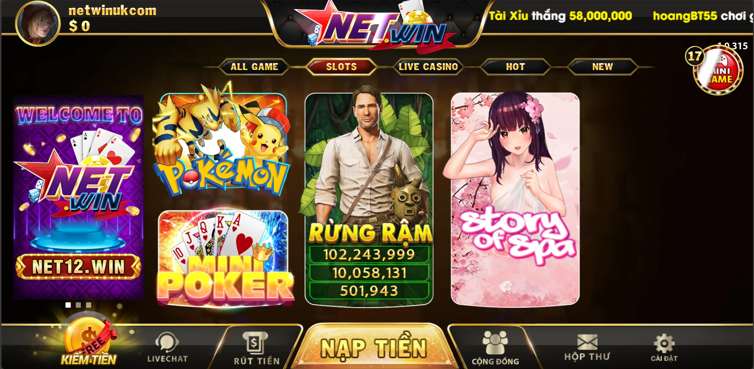 netwin slot